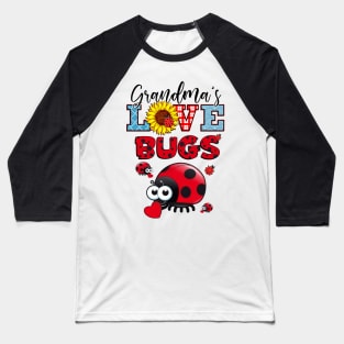 Grandma Love Bugs Baseball T-Shirt